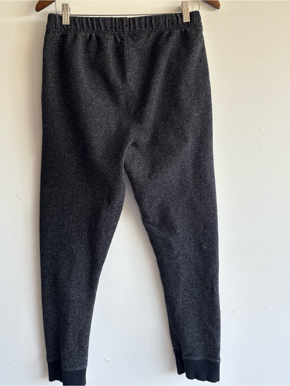 Roots Charcoal Salt & Pepper Jogger Sweatpants | Fleece Lined | Size M/L - Picture 6 of 9